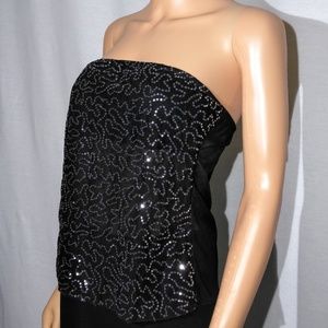 Lingerie Solutions: Sequins Top L-XL (XL)